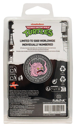 Moneta in metallo smaltato Krang Teenage Mutant Ninja Turtles Limited Edition