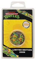 Moneta in metallo smaltato Krang Teenage Mutant Ninja Turtles Limited Edition