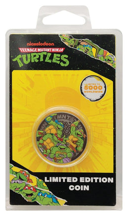 Moneta in metallo smaltato Krang Teenage Mutant Ninja Turtles Limited Edition
