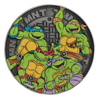 Moneta in metallo smaltato Krang Teenage Mutant Ninja Turtles Limited Edition