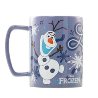 Tazza Mug Frozen Olaf Ceramica 450ml con Copertura Peluche Morbida Walt Disney