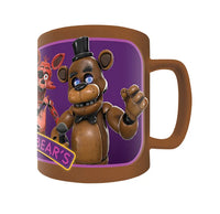 Tazza Mug Five Nights At Freddy's Freddy Fazbear con Copertura Peluche Morbida