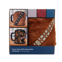 Tazza Mug Star Wars Chewbacca Fuzzy 450ml con Copertura Peluche Morbida