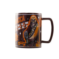 Tazza Mug Star Wars Chewbacca Fuzzy 450ml con Copertura Peluche Morbida
