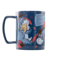 Tazza Mug Winnie The Pooh Eeyore 450ml con Copertura Peluche Morbida Walt Disney