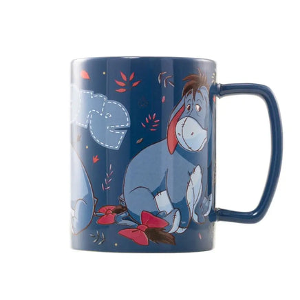Tazza Mug Winnie The Pooh Eeyore 450ml con Copertura Peluche Morbida Walt Disney