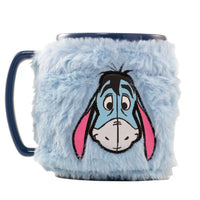 Tazza Mug Winnie The Pooh Eeyore 450ml con Copertura Peluche Morbida Walt Disney