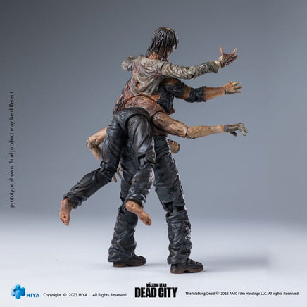Action Figure The Walking Dead Exquisite Mini Dead City Walker King 11 cm Hiya
