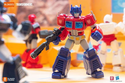 Set 9 Action Figure Transformers Blokees Kit Galaxy Versione 01 Roll Out
