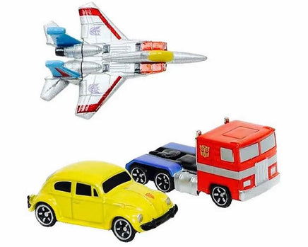 Set 3 Modellini Transformers Optimus Bumblebee Nano Models Diecast 1/87 Jada