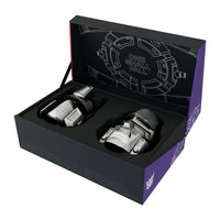 Set 2 Caschi in metallo Transformers Optimus Prime Megatron Limited Edition Fanattik
