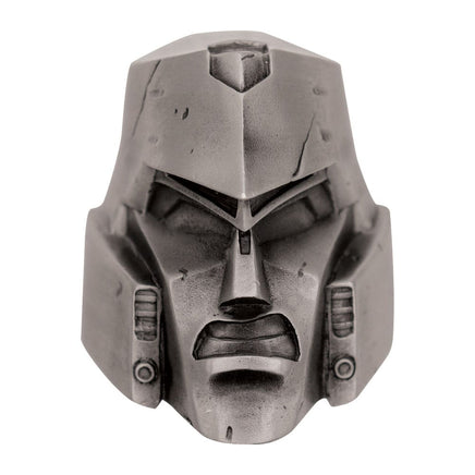 Set 2 Caschi in metallo Transformers Optimus Prime Megatron Limited Edition Fanattik