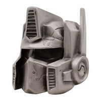 Set 2 Caschi in metallo Transformers Optimus Prime Megatron Limited Edition Fanattik