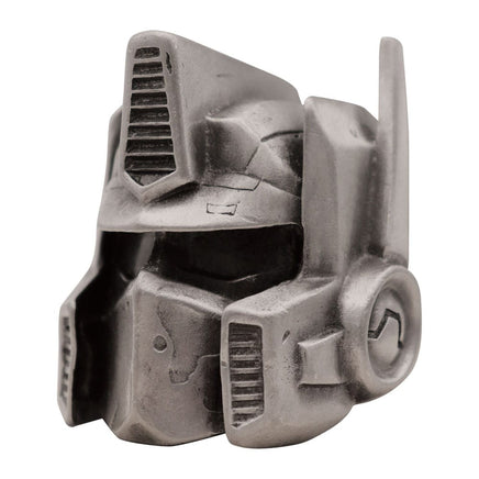 Set 2 Caschi in metallo Transformers Optimus Prime Megatron Limited Edition Fanattik