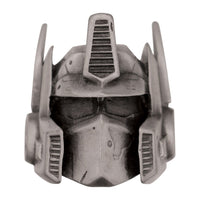 Set 2 Caschi in metallo Transformers Optimus Prime Megatron Limited Edition Fanattik