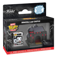 Universal Monsters Bitty POP! Towns Vinyl Figure Conte Dracula con Castello
