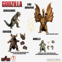 Action Figure 5 Points Mezco XL Godzilla Destroy Monster Set Round 2