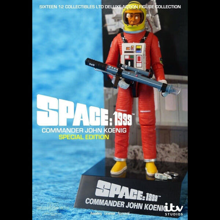 Action Figure Commander John Koening Alpha Laser Space 1999 Limited Edition