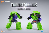 Set 9 Action Figure Transformers Blokees Kit Galaxy Versione 02 SOS