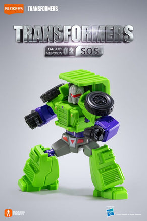 Set 9 Action Figure Transformers Blokees Kit Galaxy Versione 02 SOS