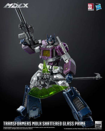 Action Figure Transformers Mdlx Shattered Glass Optimus Prime Limited Edition