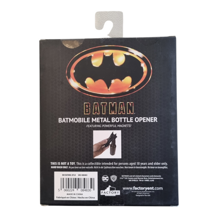 Apribottiglie in metallo Batmobile Batman bottle opener 10 cm