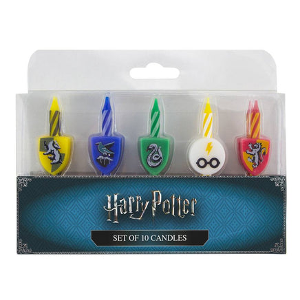 Set 10 candeline compleanno Harry Potter Hogwarts Birthday Candle