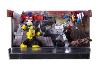 Diorama Transformers Optimus Prime Megatron Bumblebee Starscream Diecast