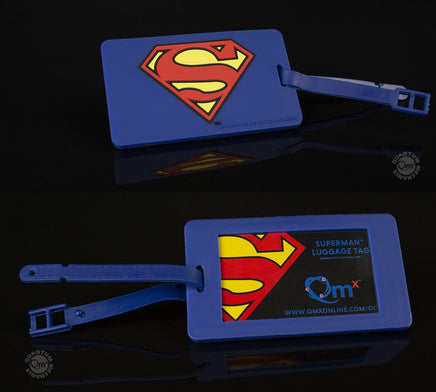 Superman Etichetta targhetta aerea riconoscimento bagaglio valige