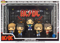 Funko Pop 5 Pack Album ACDC In Concert Tour Special Edition Deluxe Rock Music