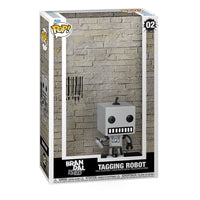 Funko Pop Brandalised Art Cover Tagging Robot Banksy