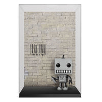 Funko Pop Brandalised Art Cover Tagging Robot Banksy