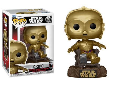 Funko Pop Bobble Head Star Wars 40Th Anniversary Robot C-3PO Limited Edition