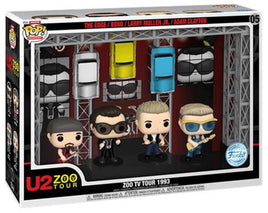 Funko Pop 4 Pack Album U2 Zoo Tv Tour 1993 Special Edition Deluxe Rock Music