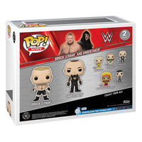 Funko Pop Wrestling WWA Figures 2-Pack Brock Lesnar & The Undertaker