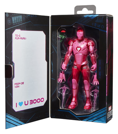Action Figure I Love You 3000 Iron Man Marvel Legends Hasbro Edizione Speciale