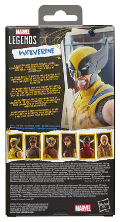 Action Figure Deadpool And Wolverine Sleeveless Marvel Legends Hasbro