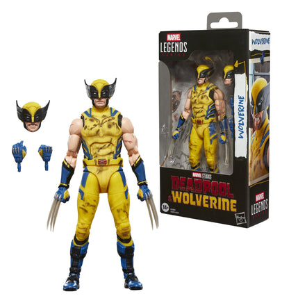Action Figure Deadpool And Wolverine Sleeveless Marvel Legends Hasbro