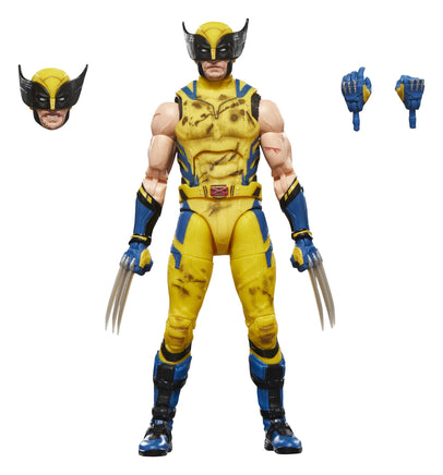 Action Figure Deadpool And Wolverine Sleeveless Marvel Legends Hasbro