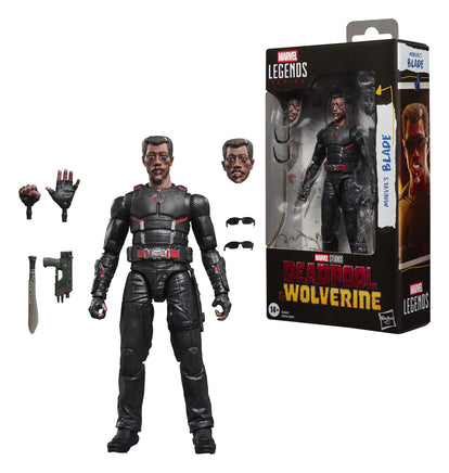 Action Figure Blade Ammazza Vampiri Deadpool And Wolverine Marvel Legends Hasbro