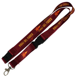 Portachiavi porta pass lanyard porta badge Vigili del Fuoco