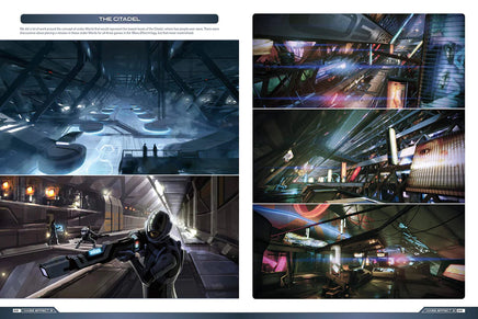 Libro Artbook Mass Effect L'arte della trilogia di Mass Effect Expanded Edition