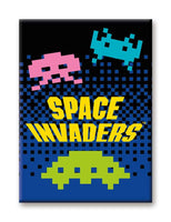 Magnete Calamita Frigorifero Videogame Atari Space Invaders