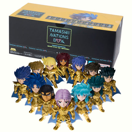 Box Set 12 Mini Figures Tamashii Nations The Supreme Gold Saints