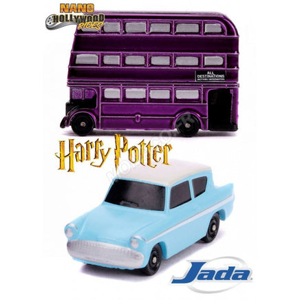 Set Modellini Diecast Nano Rides Harry Potter
