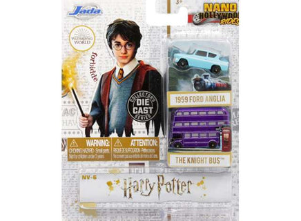 Set Modellini Diecast Nano Rides Harry Potter