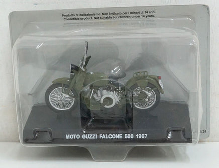 Modellino Moto Guzzi Falcone 500 1967 Carabinieri 1/24 Edicola