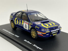 Modellino Rally Subaru Impreza numero 4 1995 McRae & Ringer 1/43 Edicola