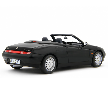 Modellino Alfa Romeo Spider 2.0 Twin Spark 16V Nera Limited Edition Laudaracing
