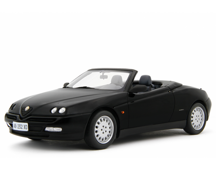 Modellino Alfa Romeo Spider 2.0 Twin Spark 16V Nera Limited Edition Laudaracing
